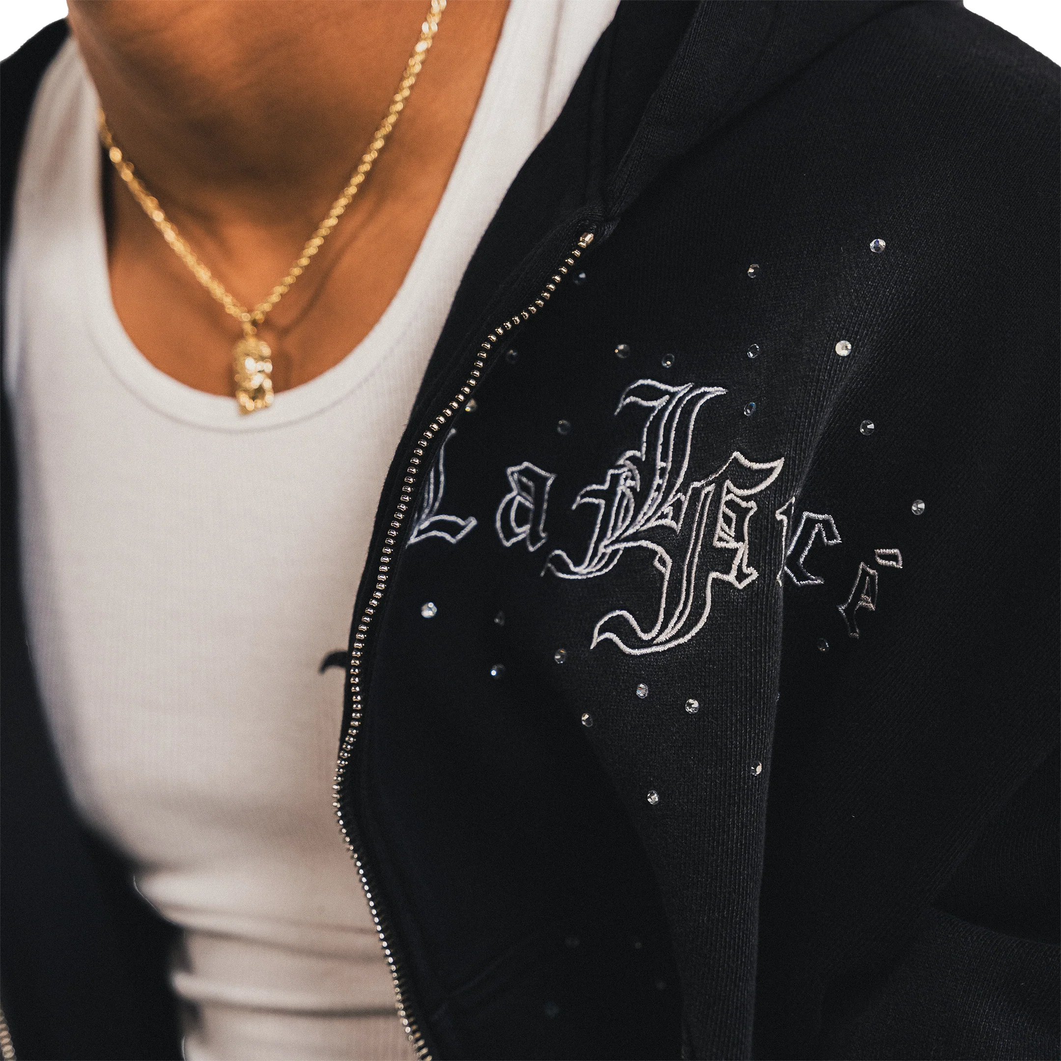 Black Rhinestone Jacket - Image 3