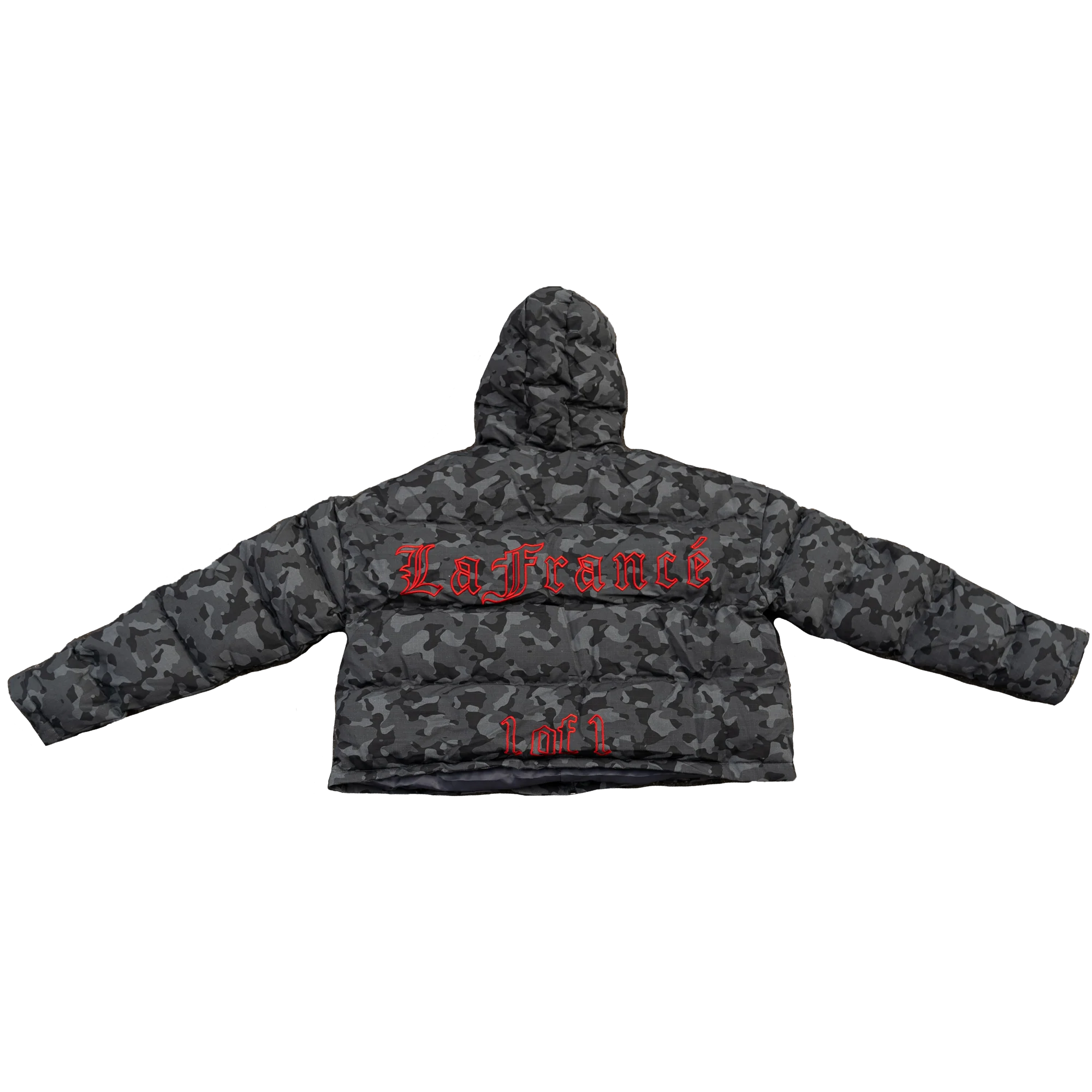 Camo Cargo Puffer - Image 4