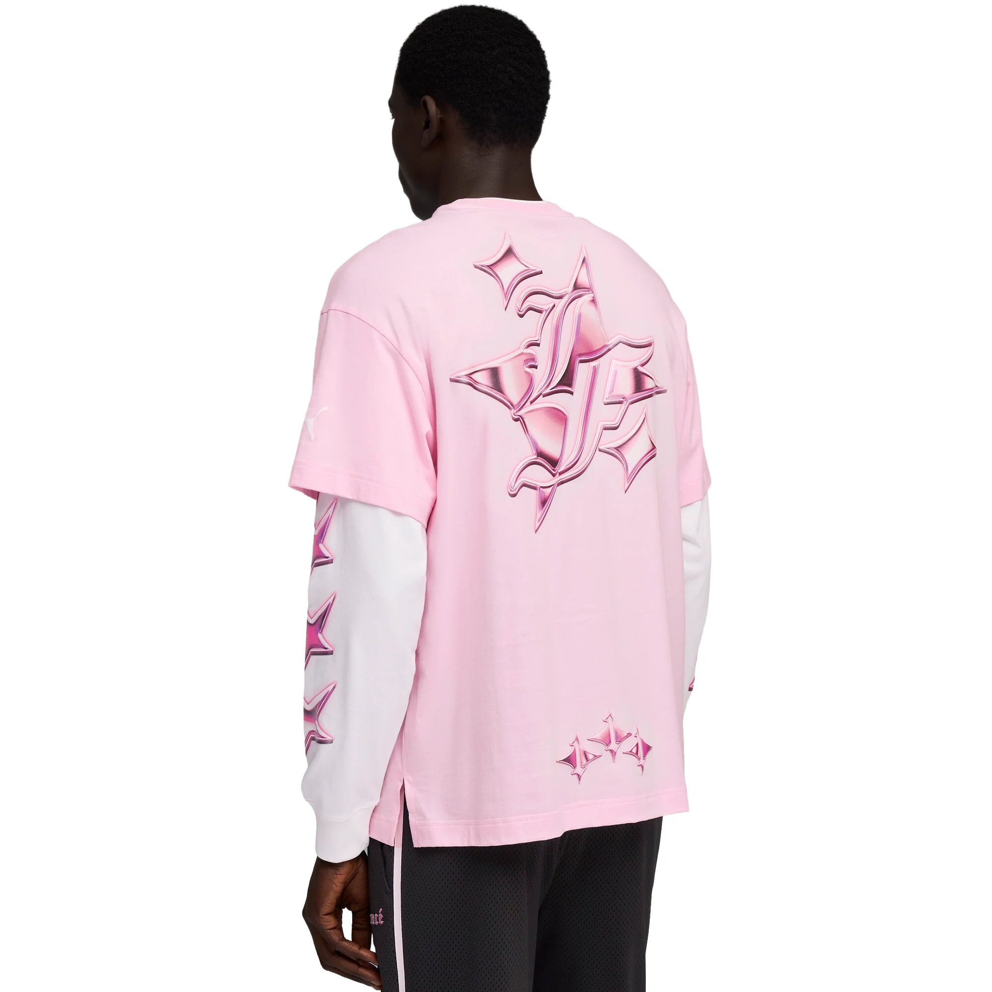 LaFrancé Pink HEEM Long Sleeve Tee - Image 4