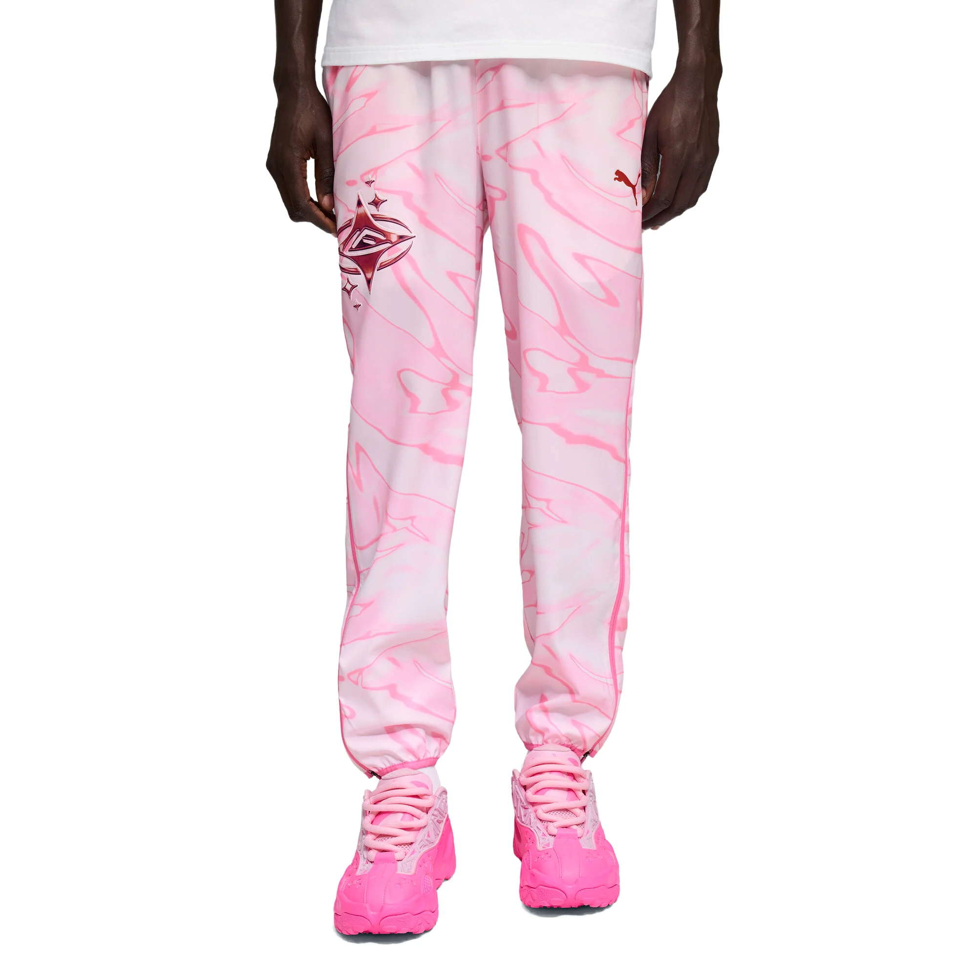 LaFrancé Pink HEEM Track Pant - Image 3