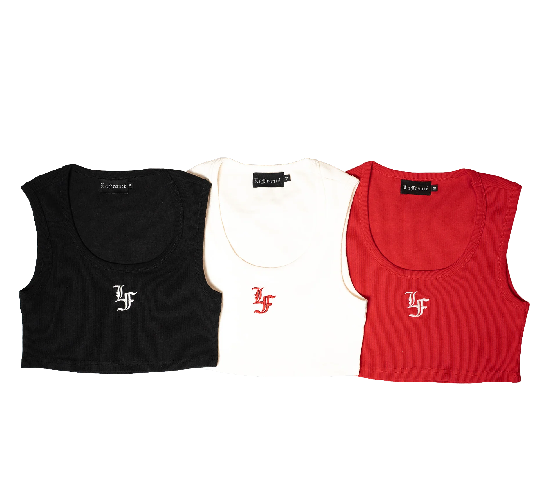 LaFrancé Women’s Crop Top 3 Pack