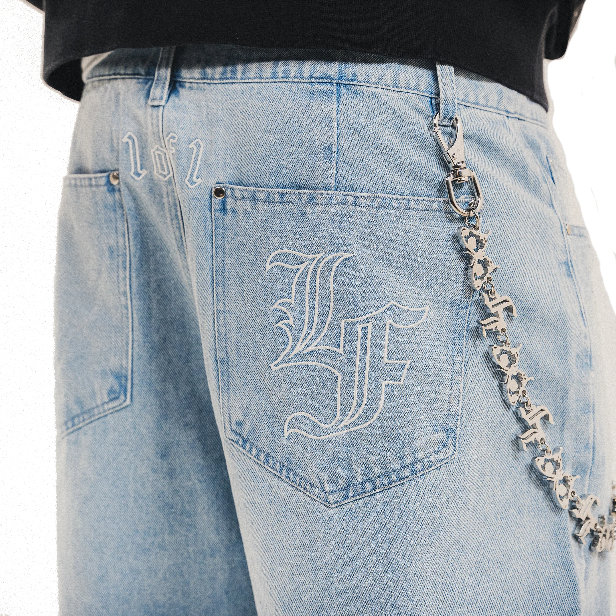 LF Denim Shorts - Image 4