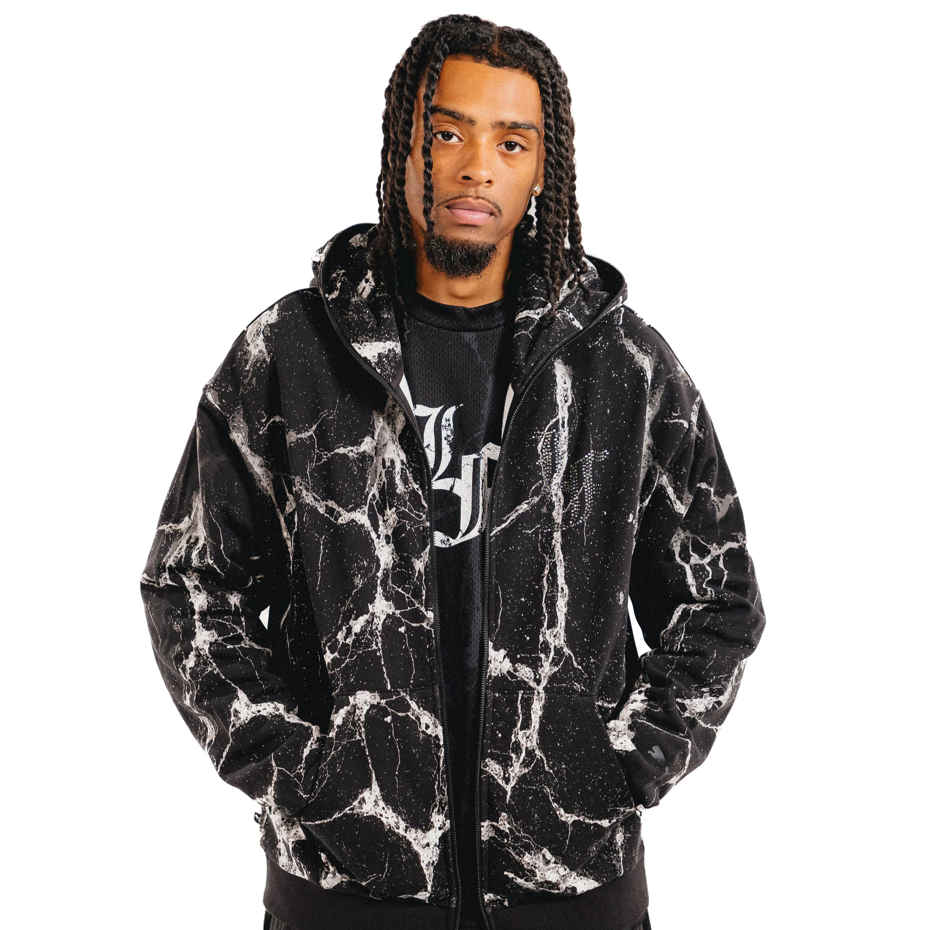 PUMA x LaFrancé Written in Chrome Men's Hoodie - Image 3