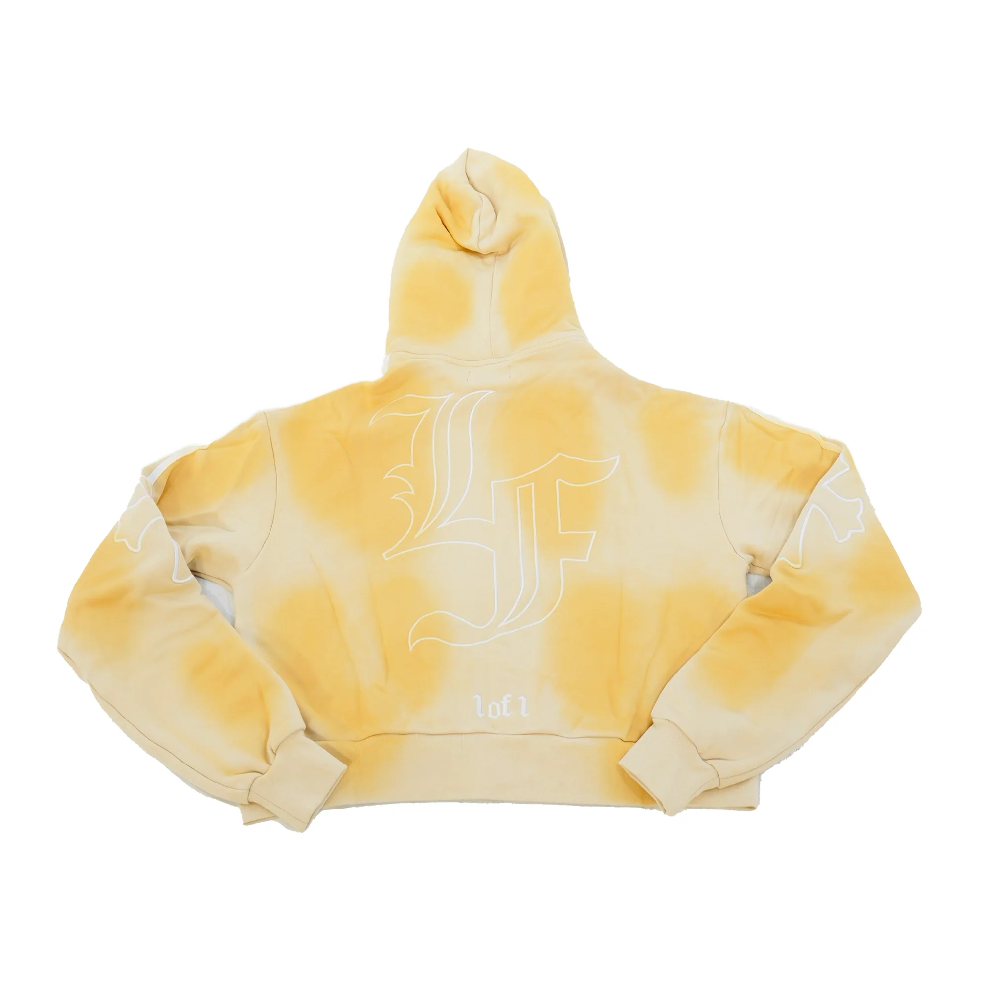 Cross Double Hood Crop Zip Up - Image 8