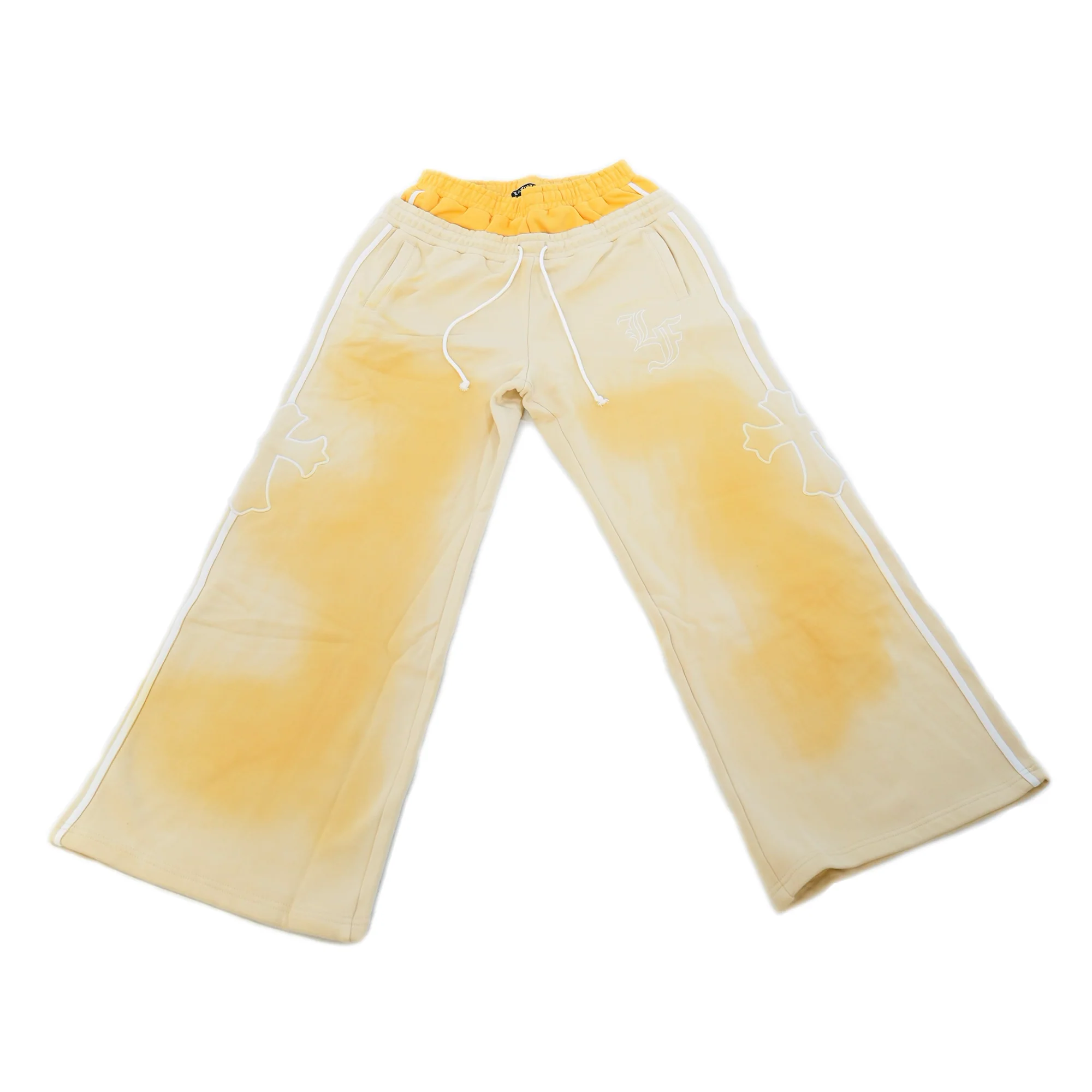 Cross Double Waist Baggy Sweatpant - Image 7